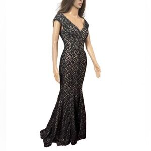Betsy & Adam Lace Gown 6